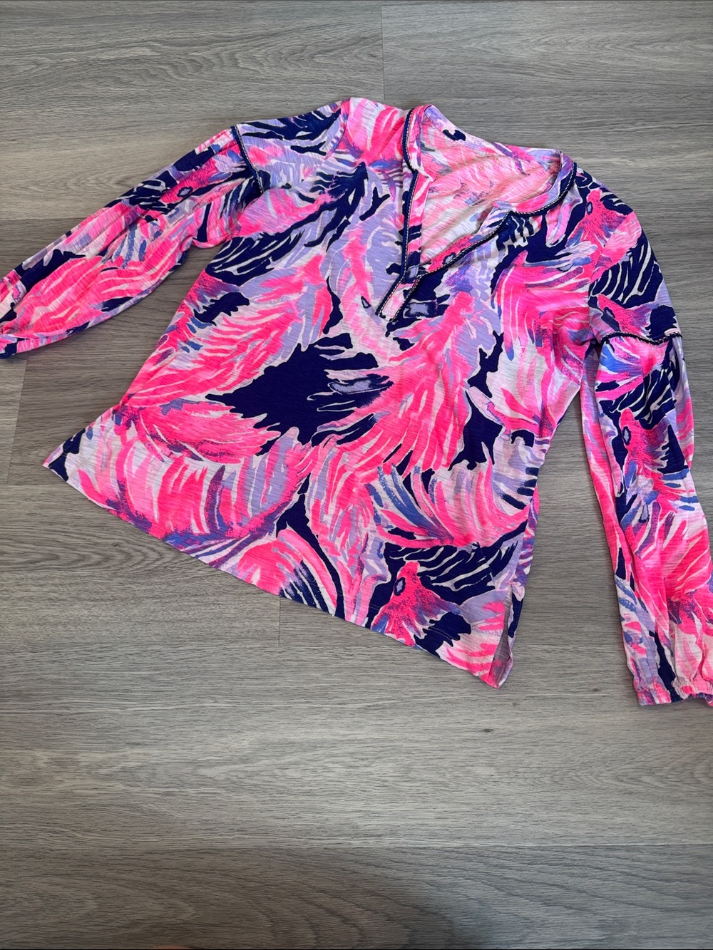 Lilly Pulitzer cotton tunic top- M